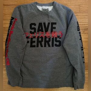 Save Ferris Gray Sweatshirt
